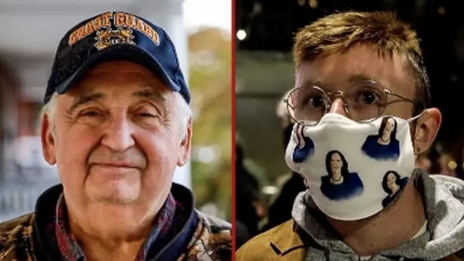 أنصار دونالد ترامب وجو بايدن