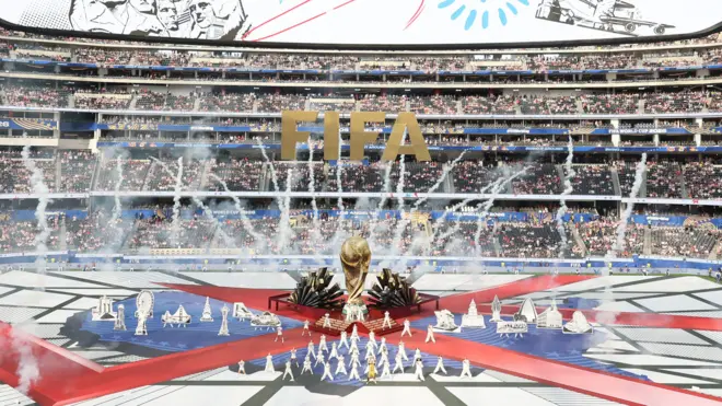 صورة من افتتاح كأس العالم في الولايات المتحدة