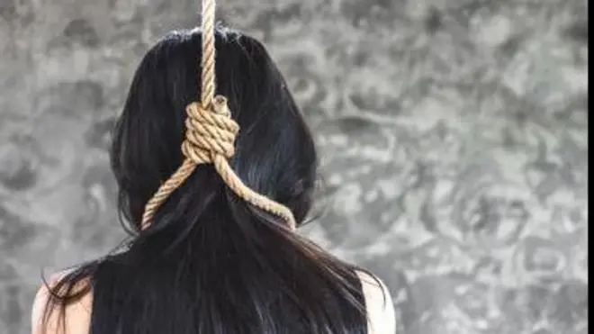 Àwòrán ènìyàn tó ń gba ẹ̀mí ara rẹ̀