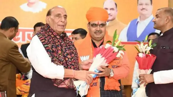 राजस्थान के भावी मुख्यमंत्री भजनलाल शर्मा 