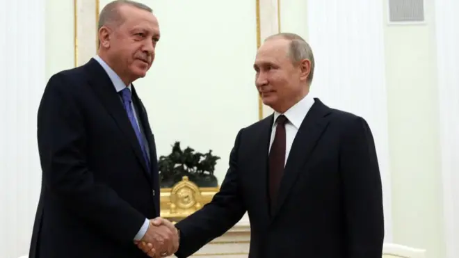 Erdoğan ve Putin