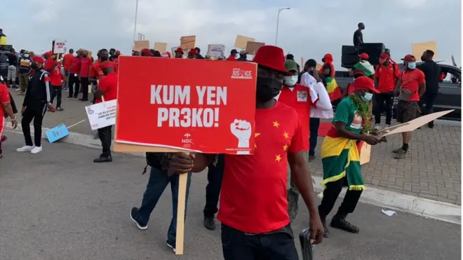 NDC hold 'March for Justice' protest