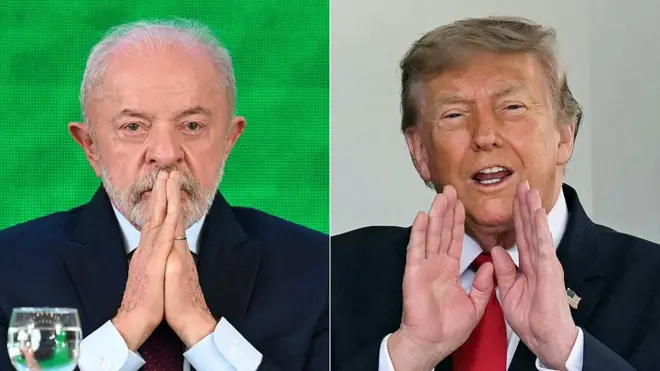 Lula e Trump