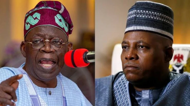 Aworan Shettima ati Tinubu