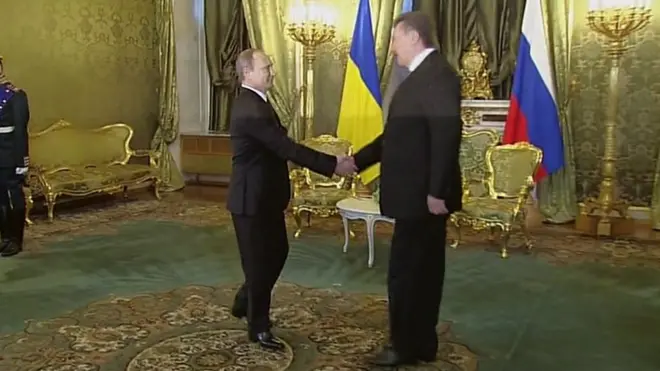 Путин и Янукович