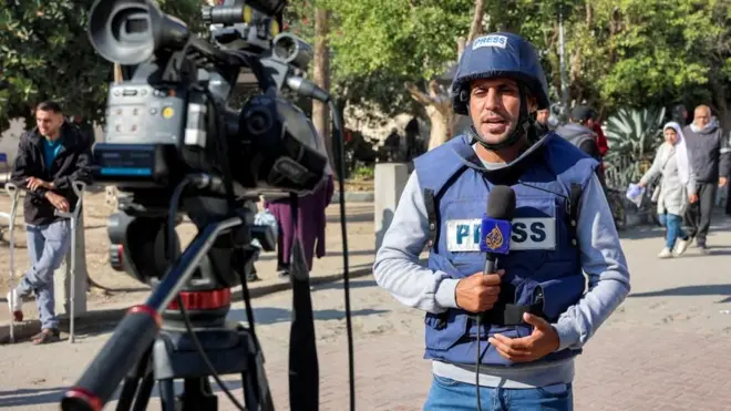 غزه کې خبریال