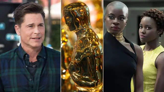 Rob Lowe, an Oscars statuette and Black Panther