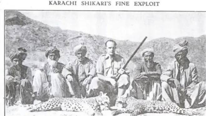 मोअज्जम खान यांच्या म्हणण्यानुसार या फोटोमध्ये दिसणारे ब्रिटीश अधिकारी 1940 च्या दशकात कराची येथील मेसर्स अँड स्पिनर्स नावाच्या कंपनीचे व्यवस्थापक होते.