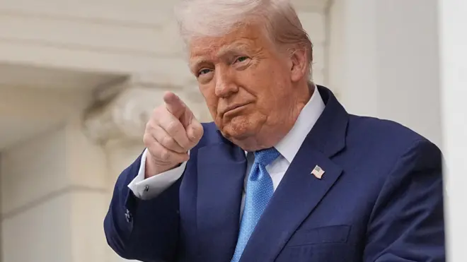 الرئيس الأمريكي دونالد ترامب