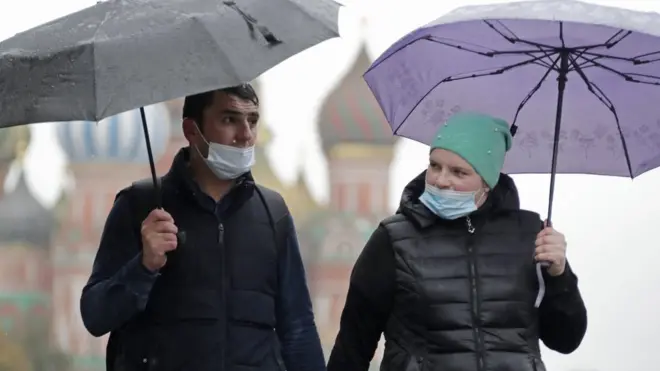 Горожане на Красной площади