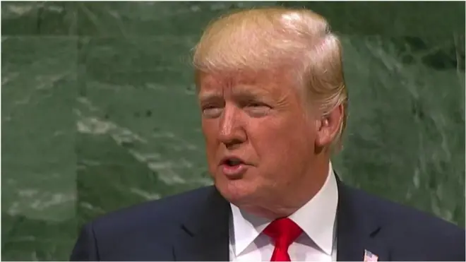 трамп в ООН