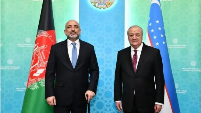 Транспорттук-коммуниакциялык долбоорлор жөнүндө маселени Абдулазиз Камилов 1-февралда Афганистандын тышкы иштер министри Ханиф Атмар менен дагы талкуулаган.