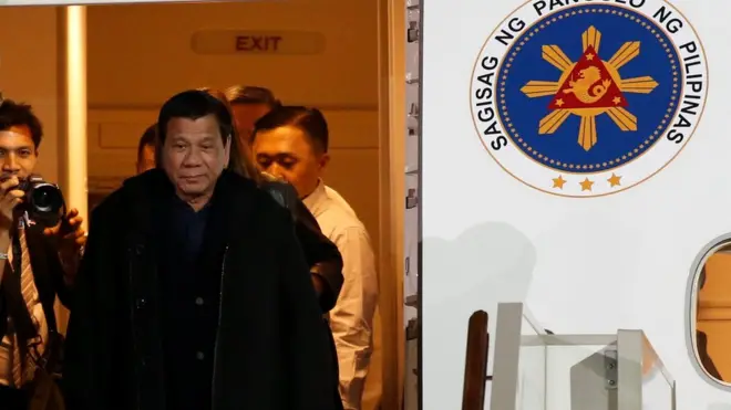 Визит Дутерте в Москву должен был продлиться четыре дня