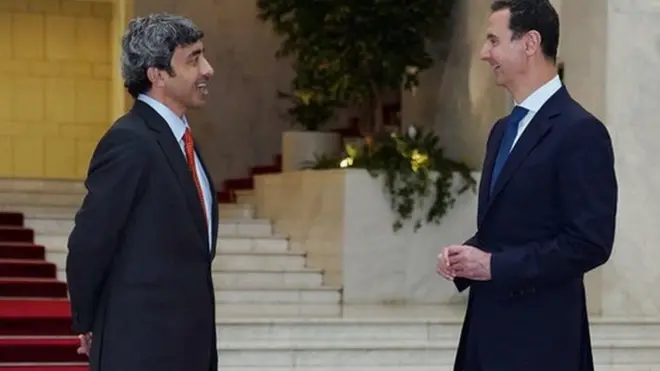 الأسد والشيخ عبد الله