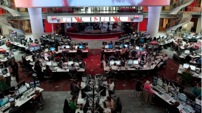 BBC Newsroom at NBH
