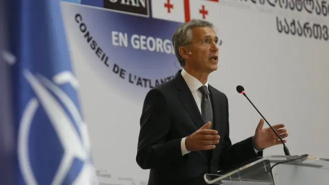 Йенс Столтенберг призвал Грузию и дальше идти по пути демократических реформ