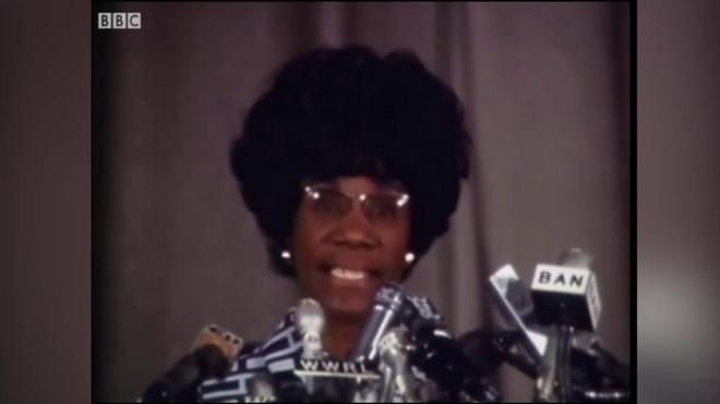 Shirley Chishlom, première femme noire députée