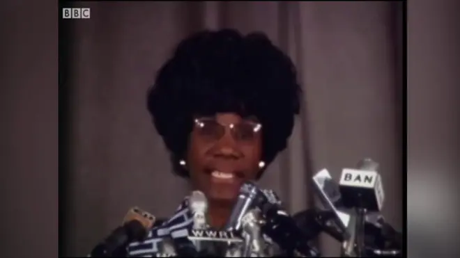 Shirley Chishlom, première femme noire députée