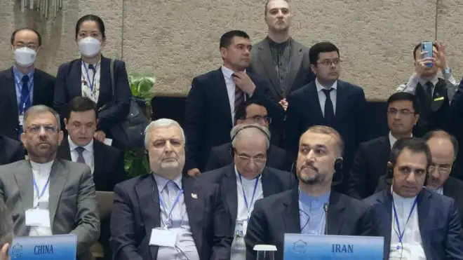 وزیر خارجه ایران در نشست سمرقند