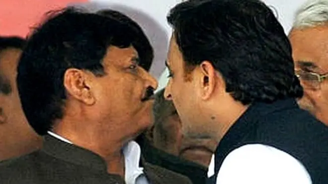 अखिलेश और मुलायम सिंह यादव