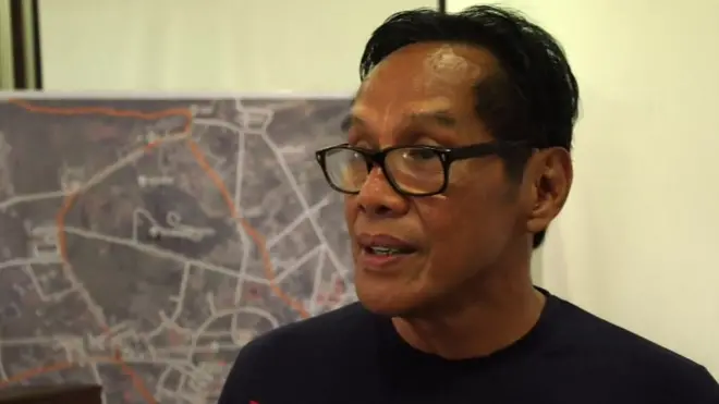 Norodin Alonto Lucman, pemuka Muslim, yang menampung dan melindungi pemeluk Kristen di rumahnya.