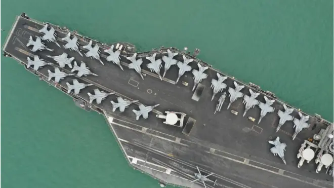 Nükleer yakıtlı Amerikan uçak gemisi