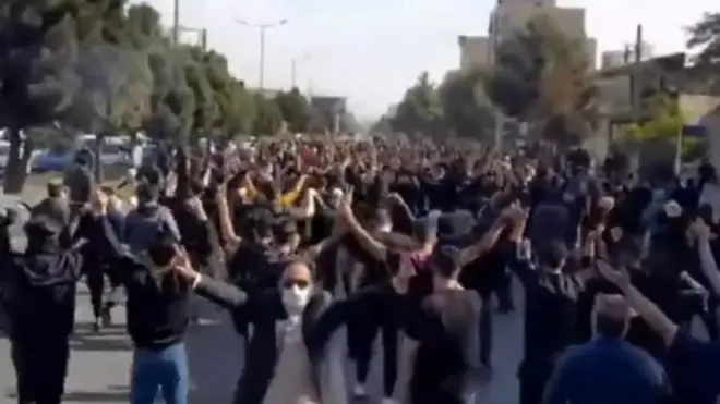 protests in Iran