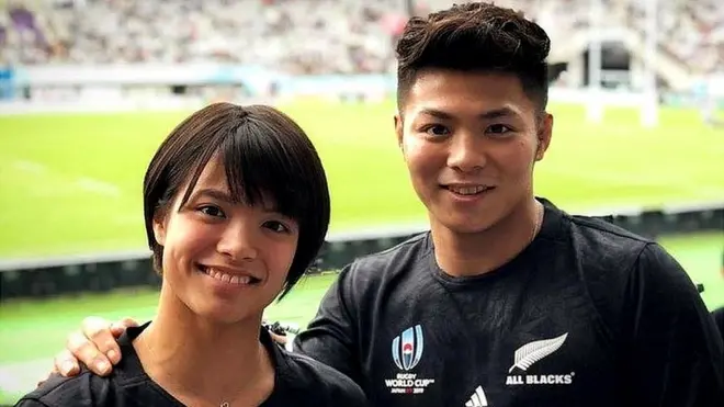 जापानी जूडो टीम के सदस्य 21 साल की उता और उनके 24 साल के भाई हिफुमी