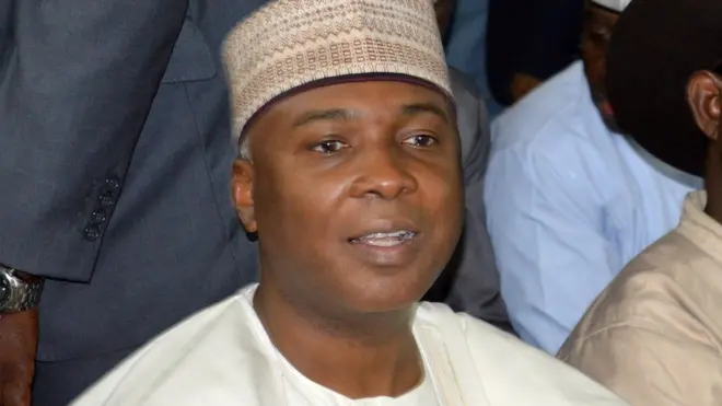 Nigeria senate president Bukola Saraki