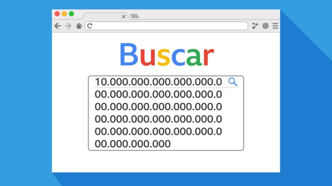 Buscador símil Google con gúgol. Search googol