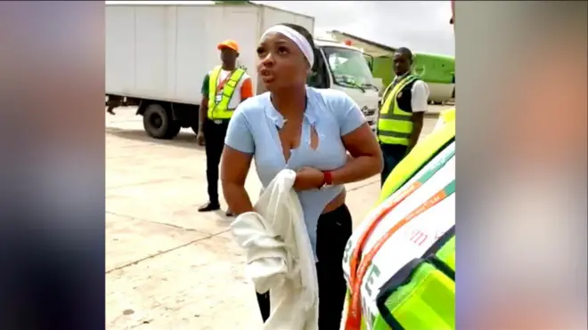 Comfort Bob, Ibom Air passenger