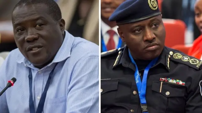 JMV Gatabazi (ibumoso) na CGP Emmanuel Gasana, umwaka ushize leta yavuze ko hari ibyo bakurikiranyweho, ntibyatangajwe