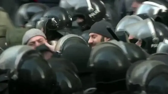 Протест в Грузии