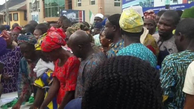 Ndị nọ ebe e mere ntuliaka ahụ n'Ekiti