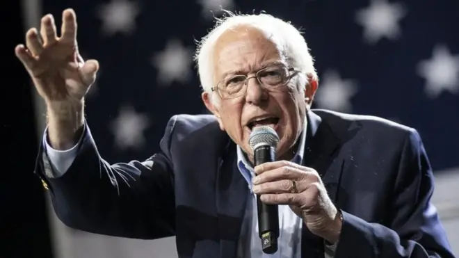 O senador norte-americano Bernie Sanders