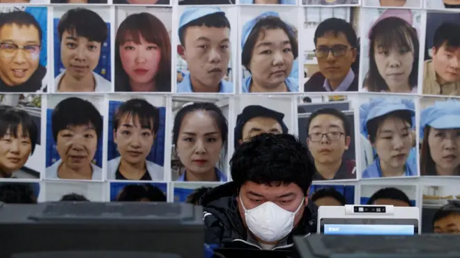 China adalah pemimpin dunia di bidang teknologi pengenalan wajah.