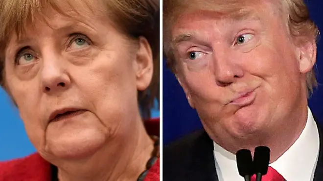 MERKEL TRUMP