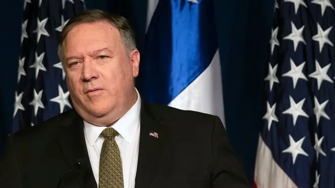 Según Pompeo, una intervención militar estadounidense en la crisis venezolana no puede descartarse. "Si eso es lo que se necesita, eso es lo que Estados Unidos hará", aseguró..