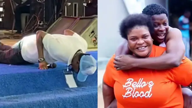 Rotimi Salami lasiko to n bẹbẹ aforiju fun Allwell lọwọ awọn eeyan, nibi eto isinku Oloogbe ni LTV.