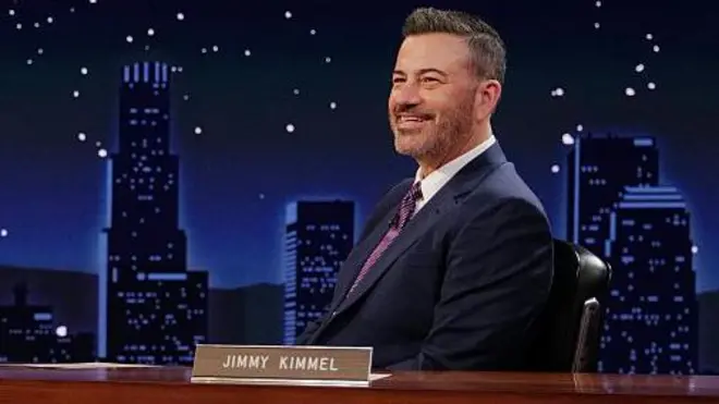 Jimmy Kimmel smiling to the camera