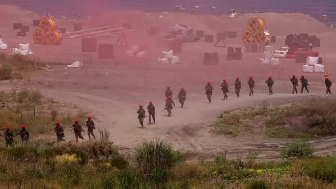 台灣年度最大規模軍演「漢光演習」於本周拉開帷幕。在台海局勢日益緊張的背景下，此次演習模擬了中國軍隊來襲下，台灣軍隊將如何應對。