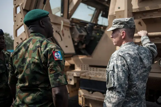 DHQ kwuru na ọbịbịa ndịagha Amerịka a agaghị efụ gọọmenti Naịjirịa ego ọbụla
