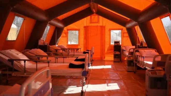 Так виглядає мобільний шпиталь зсередини