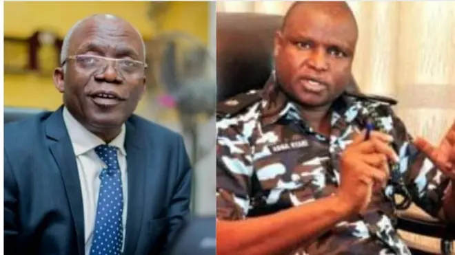 Femi Falana and Abba Kyari