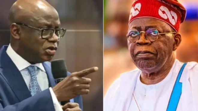 Pastor Tunde Bakare and President Bola Tinubu