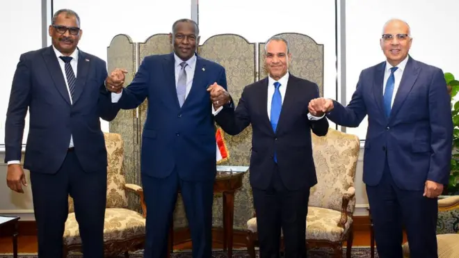 ካይሮ ላይ ተሰብስበው መግለጫ ያወጡት የሱዳን እና የግብፅ ሚኒስትሮች