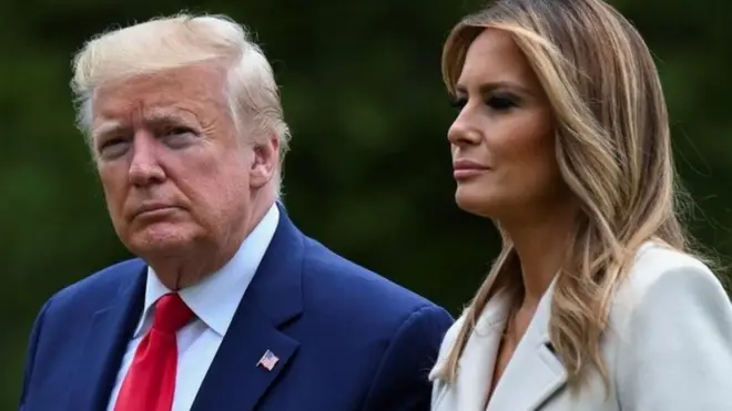 特朗普總統和夫人