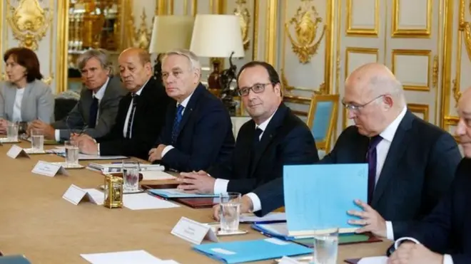 Ai sẽ thay Francois Hollande (thứ 3 từ phải sang) làm Tổng thống Pháp trong kỳ bầu cử 2017