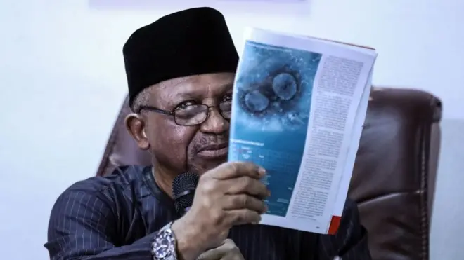 Prof Osagie Ihanire dey tok about coronavirus