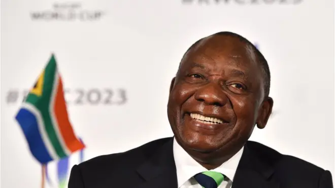 Cyril Ramaphosa, umukuru w'igihugu mushasha wa Afrika y'epfo
